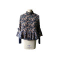 Fashion Latest Spring Fresh Floral Ladies Jacket